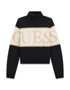 Guess пуловер за деца с памук черен J6BR04 Z1338