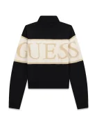 Guess пуловер за деца с памук черен J6BR04 Z1338