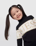 Guess пуловер за деца с памук черен J6BR04 Z1338
