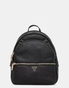 Guess Раница MANHATTAN дамска в черно малък размер с изчистен дизайн HWBG71 18330