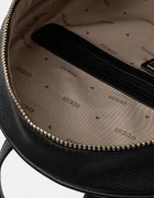 Guess Раница MANHATTAN дамска в черно малък размер с изчистен дизайн HWBG71 18330