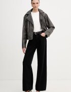Guess Рокерско яке NADA в сиво преходен модел W6RL09 WH1X0