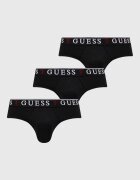 Guess Слипове (3 броя) BRIAN в черно U97G00 KCD31