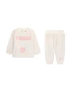 Guess спортен анцуг за бебе от полар бежов A6BG14 W4050
