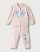 Guess спортен комплект анцуг за бебе от памук розов A6BG13 K5981