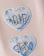 Guess спортен комплект анцуг за бебе от памук розов A6BG13 K5981