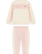 Guess спортен комплект анцуг за деца от памук бежов K6BG06 K5914
