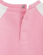 Guess спортен комплект анцуг за деца от памук розов A6YG05 K3902