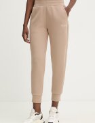 Guess Спортен панталон NEW VICTOIRE в бежово с изчистен дизайн W6RB45 KBYE2