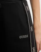 Guess Спортен панталон OCTAVIA в черно с апликация V5BB12 KCX22