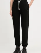 Guess Спортен панталон PEONY в черно с изчистен дизайн V5YB06 KBSL2