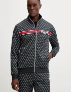 Guess Суичър KORBIN мъжки в черно с десен Z2BQ06 K7122