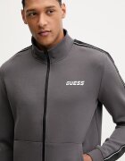 Guess суичър с цип мъжки с памук MICKEY сив Z2YQ10 KB3P2