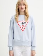 Guess Суичър в оранжево с принт W2YQ16 KBA11