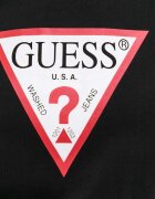 Guess тениска дамска от памук черна W1YI1B I3Z14