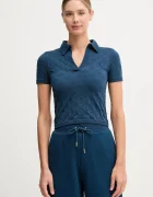 Guess Тениска с яка PEONY
