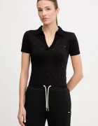 Guess Тениска с яка PEONY