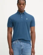 Hackett London Памучна тениска с яка