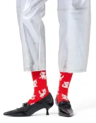 Happy Socks чорапи с памук червени P003186