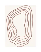 HARTMAN Графика върху акрилно стъкло a.i art Geometric Abs