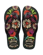 Havaianas джапанки дамски TOP BEGONIA CORACAO черни 4150745.00090