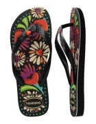 Havaianas джапанки дамски TOP BEGONIA CORACAO черни 4150745.00090