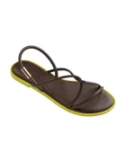 Havaianas сандали с равна подметка дамски UNA MANGA кафяви 4149609.0727