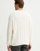 Hollister Co. Пуловер мъжки в бежово KI320-5119-102