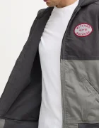 Hollister Co. Яке в сиво преходен модел KI332-4146