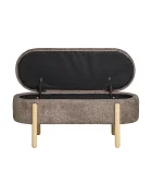 House Nordic Пуф със съхранение Branca 98 x 41 x 48 cm в лилаво