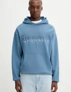 HUGO Blue Памучен суичър Nogudi