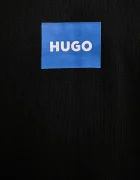 HUGO Blue суичър с качулка мъжки от памук Nayohood черен 50556613
