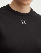 HUGO Блуза с дълги ръкави Dafilomena_3 в черно 50518378