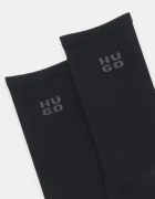 HUGO Чорапи (2 чифта) 2P RS UNI LOGO CC W в черно 50549831