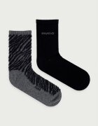 HUGO чорапи дамски 2P RS ZEBRA CC 2 броя сиви 50570221