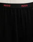 HUGO късо долнище на пижама дамско от памук с еластан ID SHORTS черно 50555600