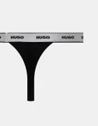 HUGO Прашки (5 чифта) FIVE STRING GIFT в черно 50550088