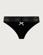 HUGO прашки дамски от памук с еластан TRIPLET LACE STRING 3 броя многоцветни 50557221