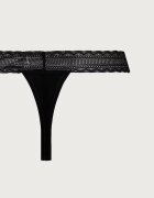 HUGO прашки дамски от памук с еластан TRIPLET LACE STRING 3 броя многоцветни 50557221
