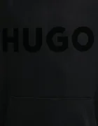 HUGO суичър с качулка мъжки от памук Ditchle черен 50529090