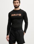 Hurley бански с дълги ръкави мъжки черен MLEU00002