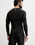 Hurley бански с дълги ръкави мъжки черен MLEU00002