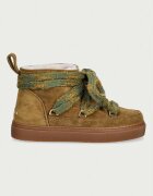 Inuikii Suede Knot апрески дамски от велур зелени 1001.001.0531
