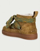 Inuikii Suede Knot апрески дамски от велур зелени 1001.001.0531