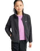 Jack Wolfskin поларен суичър за деца TAUNUS 200 черен A66237