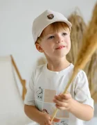 Jamiks Детска памучна шапка с козирка REMIK