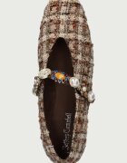 Jeffrey Campbell балеринки Amarissa-2 бежови JC-1528-7-4