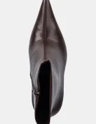Jeffrey Campbell Боти Daring-2 в кафяво с тънък ток JC-1236-10-14