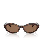 Jimmy Choo слънчеви очила дамски кафяви 0JC5077U