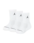 Jordan чорапи за деца 3 броя бели BJ0883